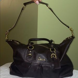 Brown Coach Handbag